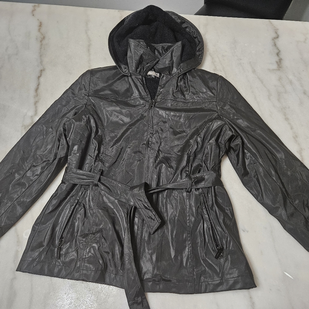 Giacca Gallery Faux Leather Jacket, Size M